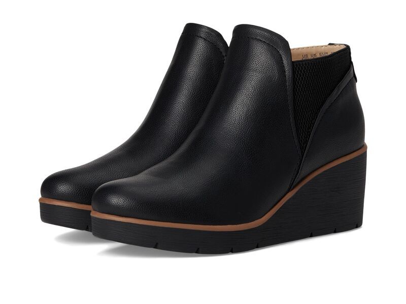 ナチュライザー レディース シューズ ブーツ・レインブーツ SOUL Naturalizer Affirm Black Faux Leat ブラック