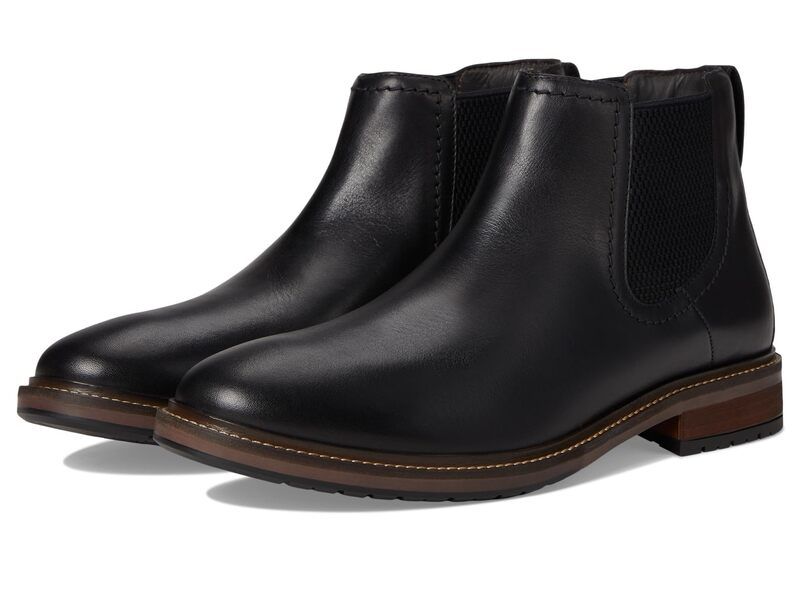 フローシャイム メンズ シューズ ブーツ・レインブーツ Florsheim Forge Plain Toe Gore Boots Black ブラック