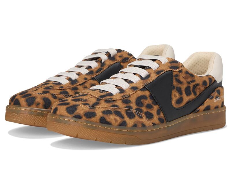 フランコサルト レディース シューズ スニーカー Franco Sarto Ponti Brown Leopard P ブラウン