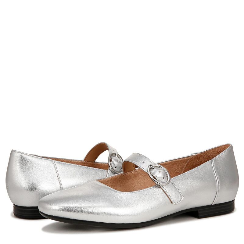 ナチュライザー レディース シューズ サンダル Naturalizer Kelly Silver Leather シルバー