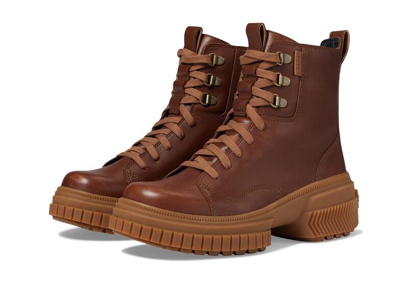 ソレル レディース シューズ ブーツ・レインブーツ レース SOREL ONAVE Boot Lace Waterproof VelvetanGum タン