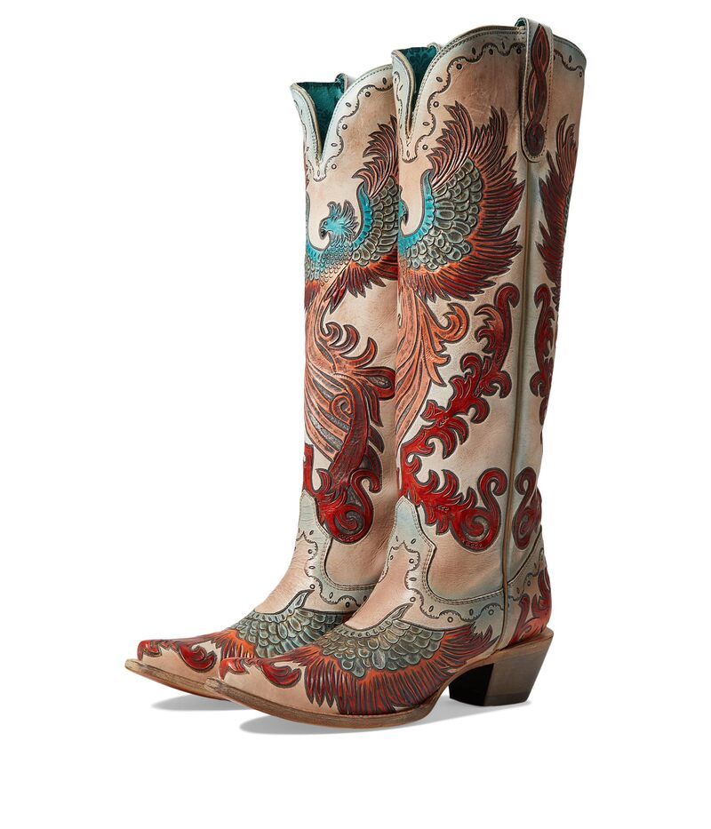 コーラルブーツ レディース シューズ ブーツ・レインブーツ Corral Boots A4516 White ホワイト