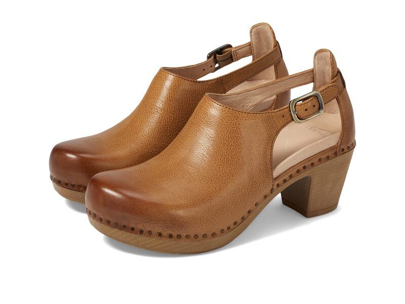ダンスコ レディース シューズ ヒール Dansko Sassy Tan Milled Burn タン