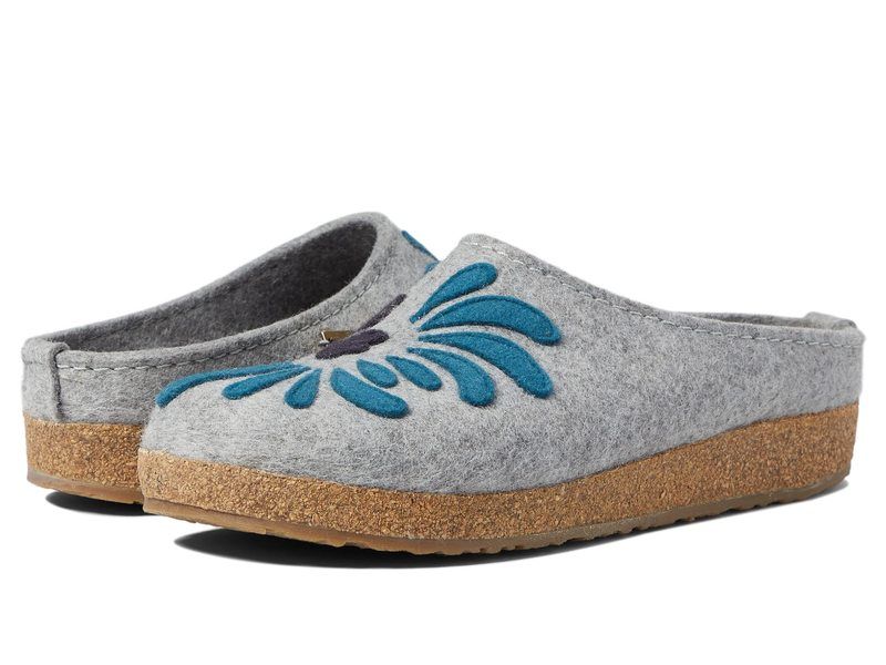 ハフィンガー メンズ シューズ サンダル Haflinger Blooming Silver Grey グレー