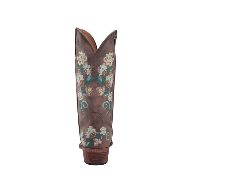 ローパー レディース シューズ ブーツ・レインブーツ フラワー柄 フラワー Roper Riley Floral Vintage Brown F ブラウン