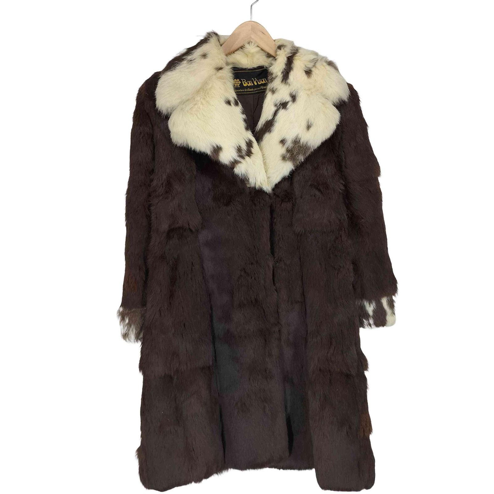 ユーズドフルギ USED古着 Von Vison real fur jacket リアルファー