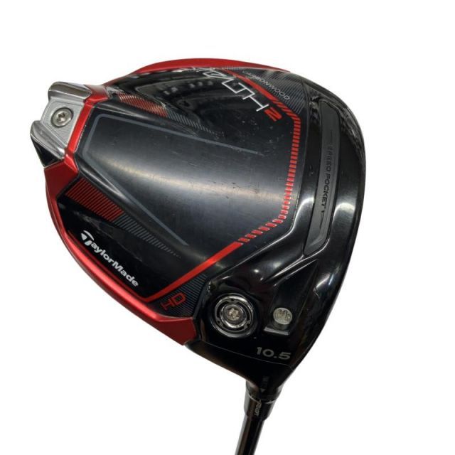 【中古】 テーラーメイド STEALTH2 HD 10.5° ドライバー DR 純正特注シャフト (フレックスS) メンズ 男性用 右利き 右用 Cランク ゴルフクラブ