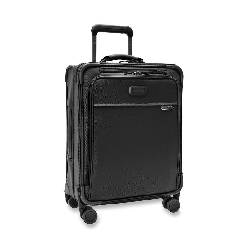 ブリッグスアンドライリー メンズ バッグ スーツケース Briggs amp Riley NEW Briggs Riley Baseline Global CarryOn Spinner Black