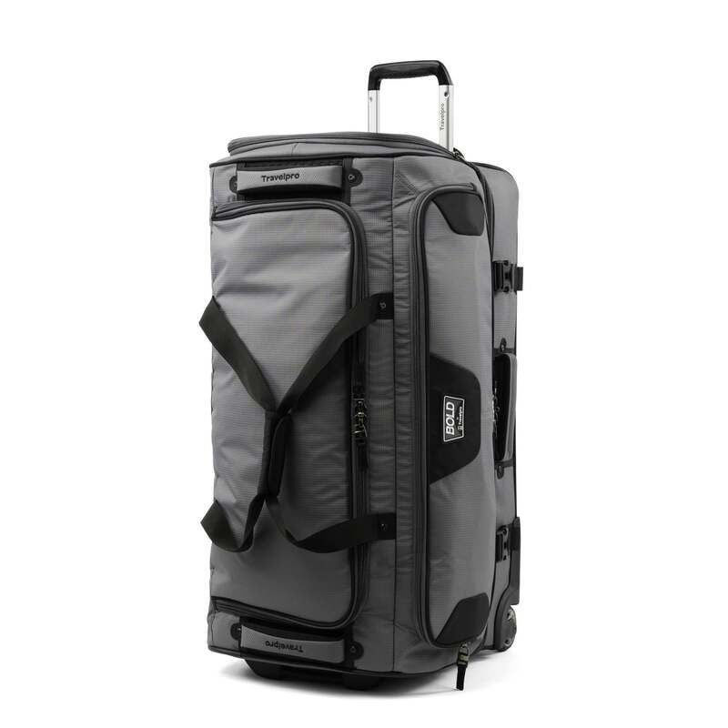 トラベルプロ メンズ バッグ スーツケース Bold by Travelpro 30 Drop Bottom Rolling Duffel GrayBlack ブラック