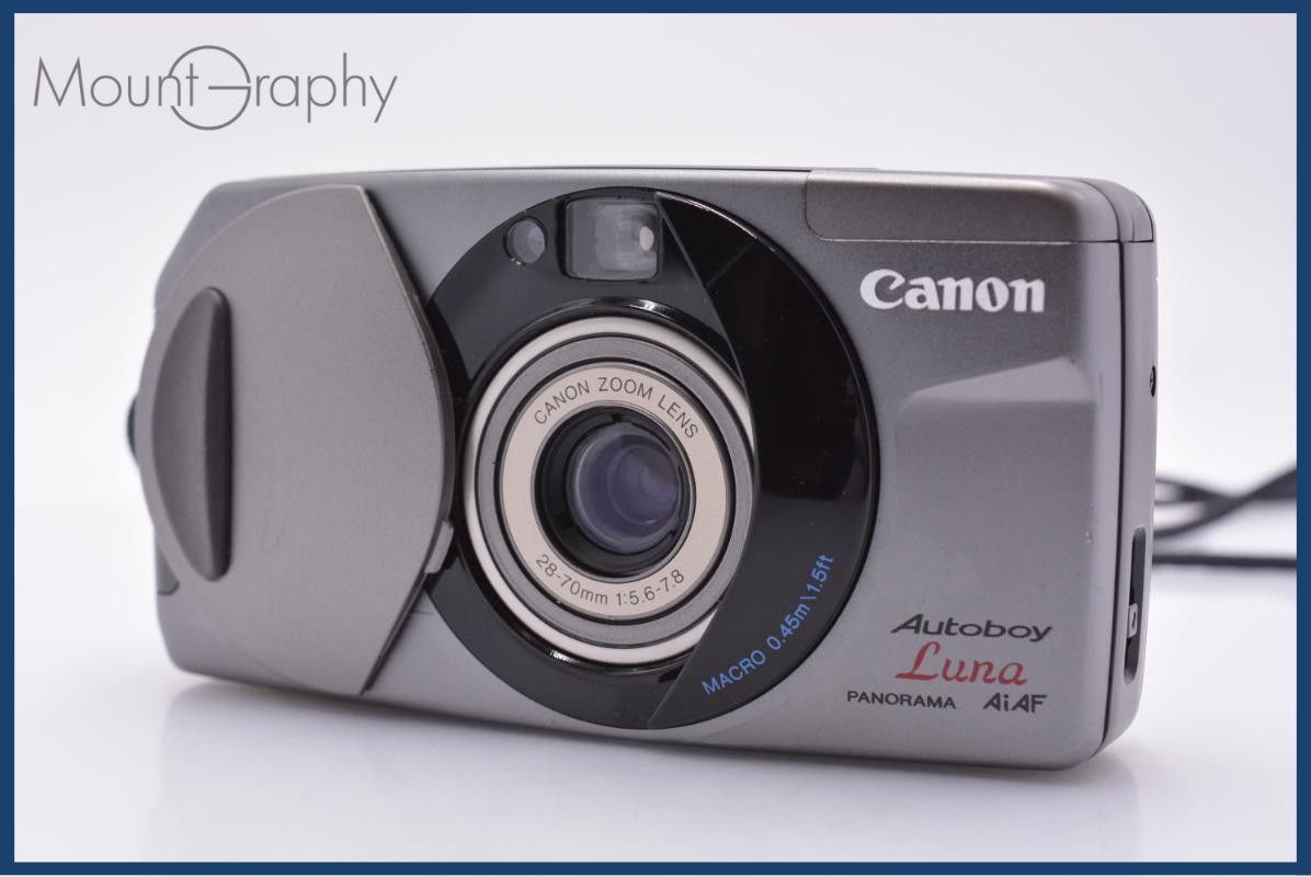 【動作保証】 キヤノン Canon Autoboy Luna 28-70mm F5.6-7.8 同梱無料 #am8896