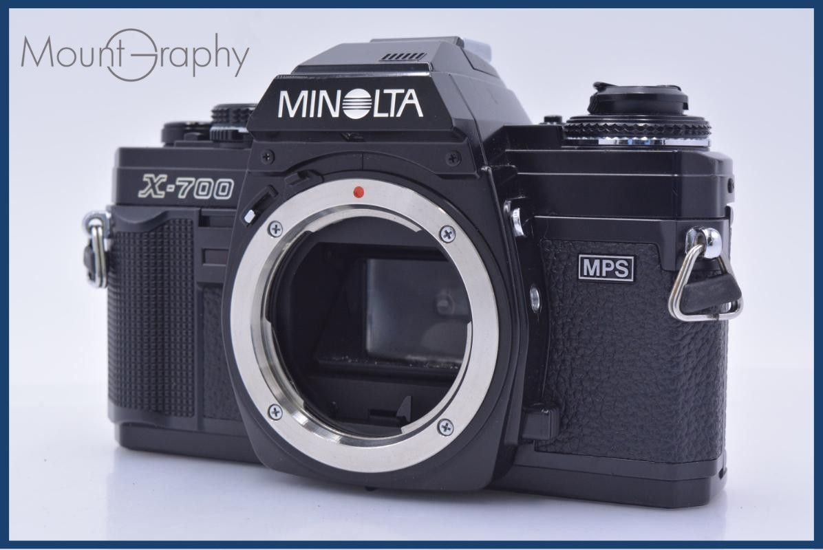 【動作保証】 ミノルタ MINOLTA X-700 MPS ブラック 同梱無料 #am9284