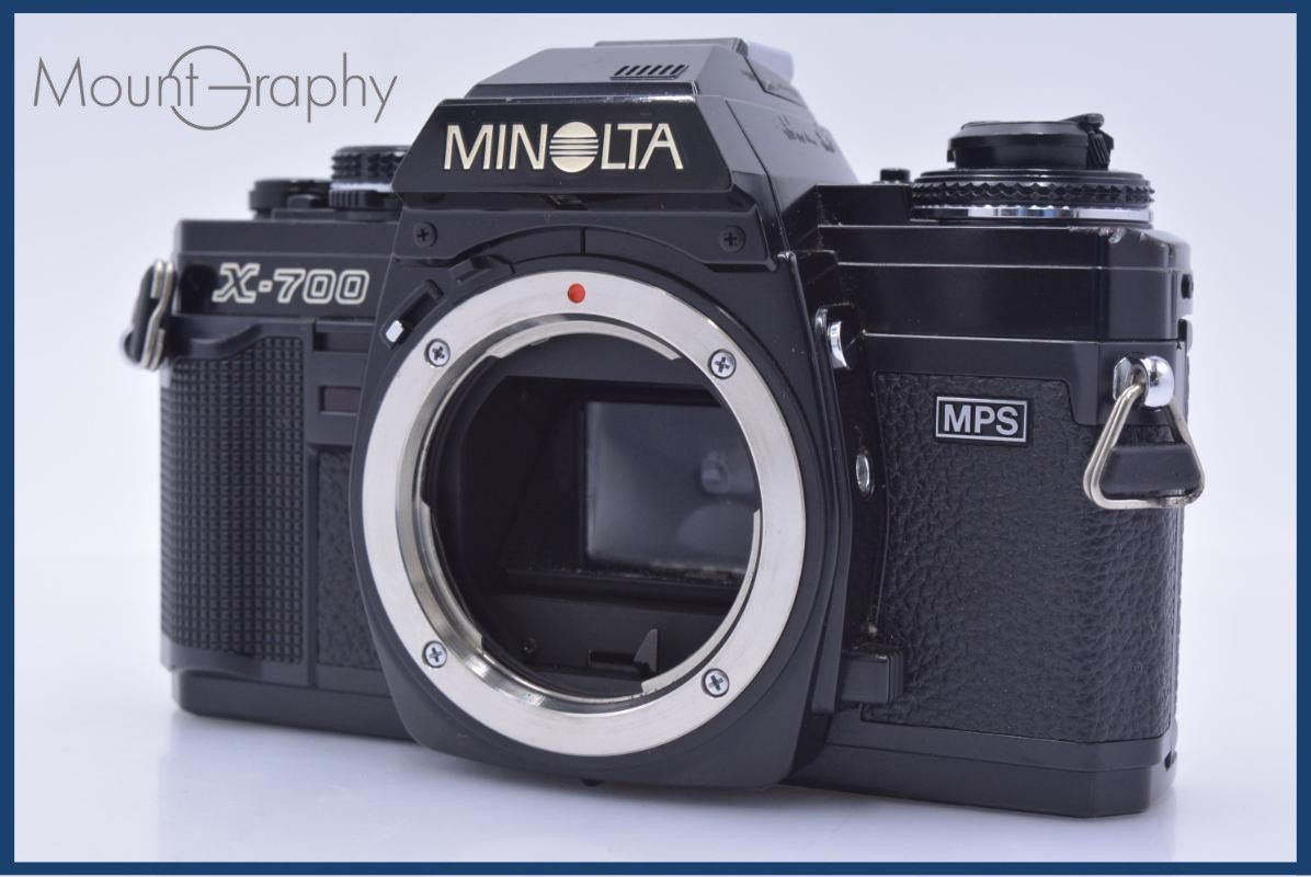 【動作保証】 ミノルタ MINOLTA X-700 MPS ブラック 同梱無料 #am9302