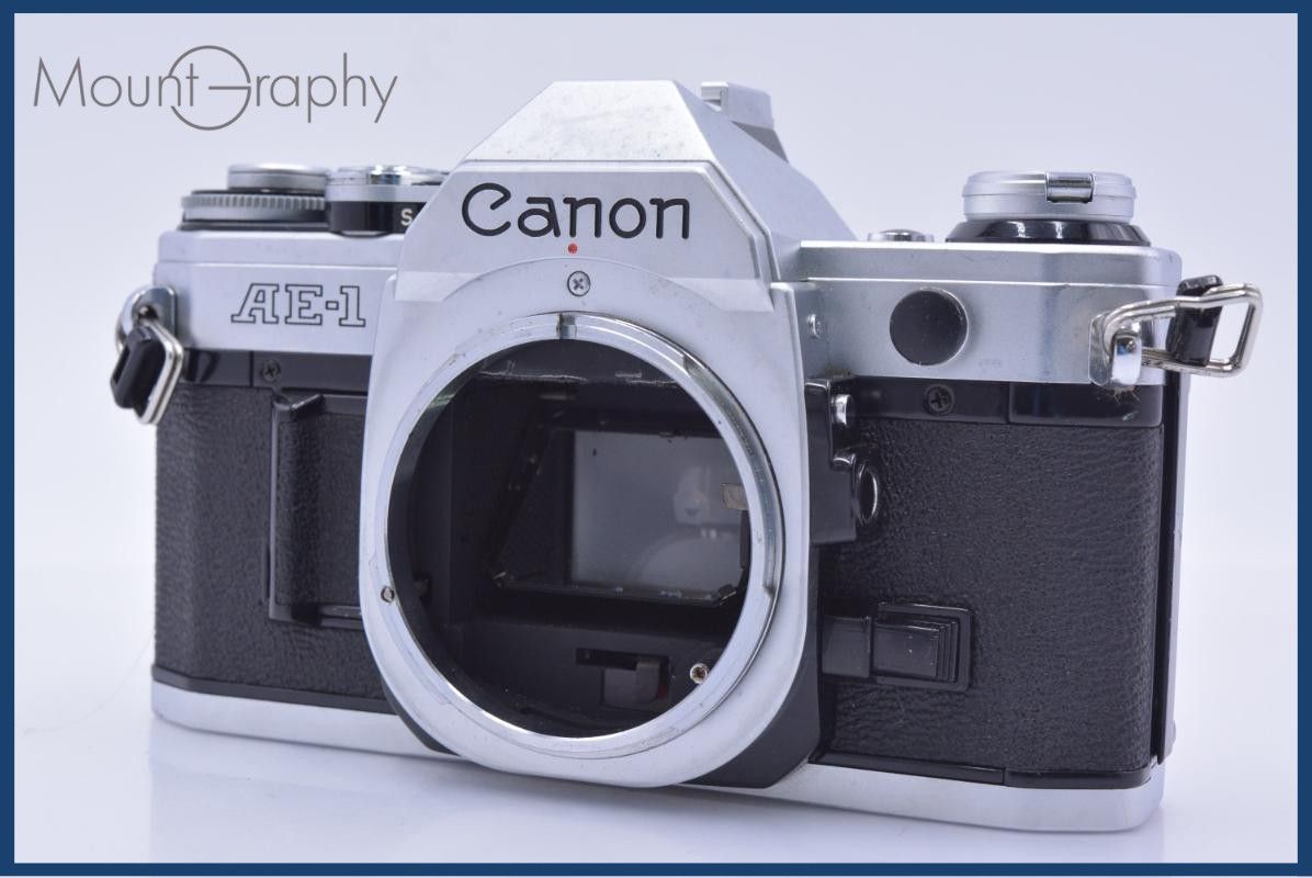 【動作保証】 キヤノン Canon AE-1 シルバー 同梱無料 #am9303