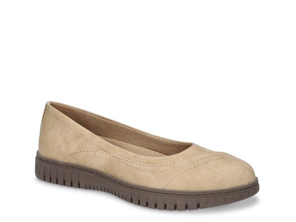 イージーストリート レディース シューズ パンプス Easy Street Cosma Flat Beige ベージュ