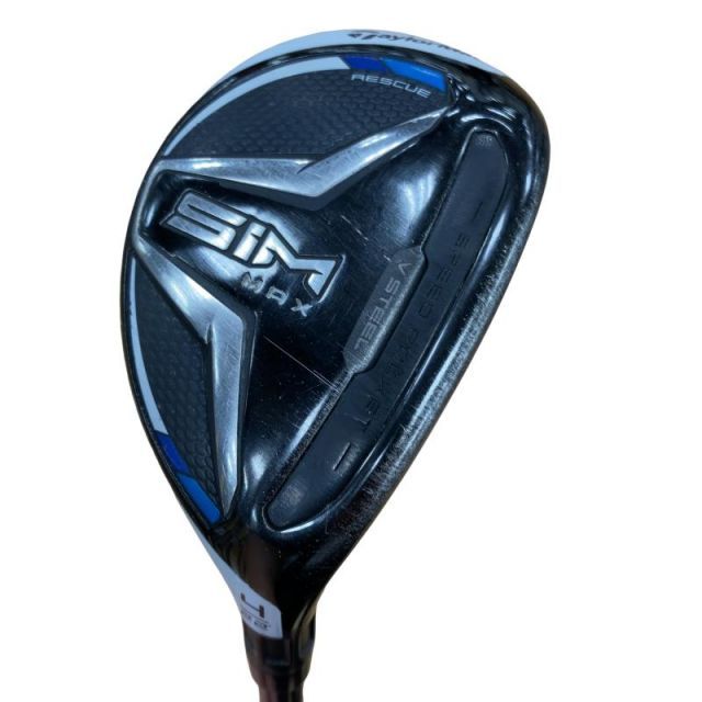 【中古】 テーラーメイド SIM MAX U4 ユーティリティ UT TENSEI BLUE TM60(UT) (フレックスR) メンズ 男性用 右利き 右用 Dランク ゴルフクラブ