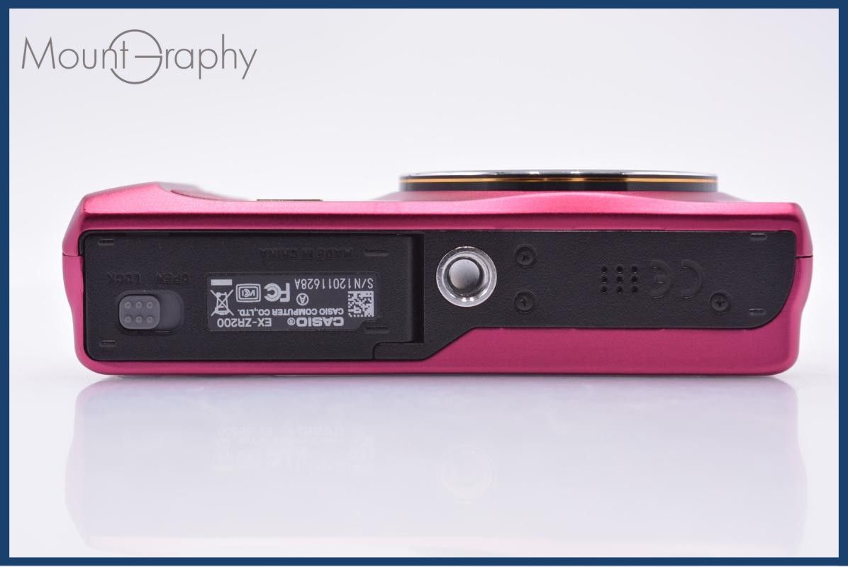 動作保証】 カシオ CASIO EXILIM EX-ZR200 12.5x バッテリー付属 同梱