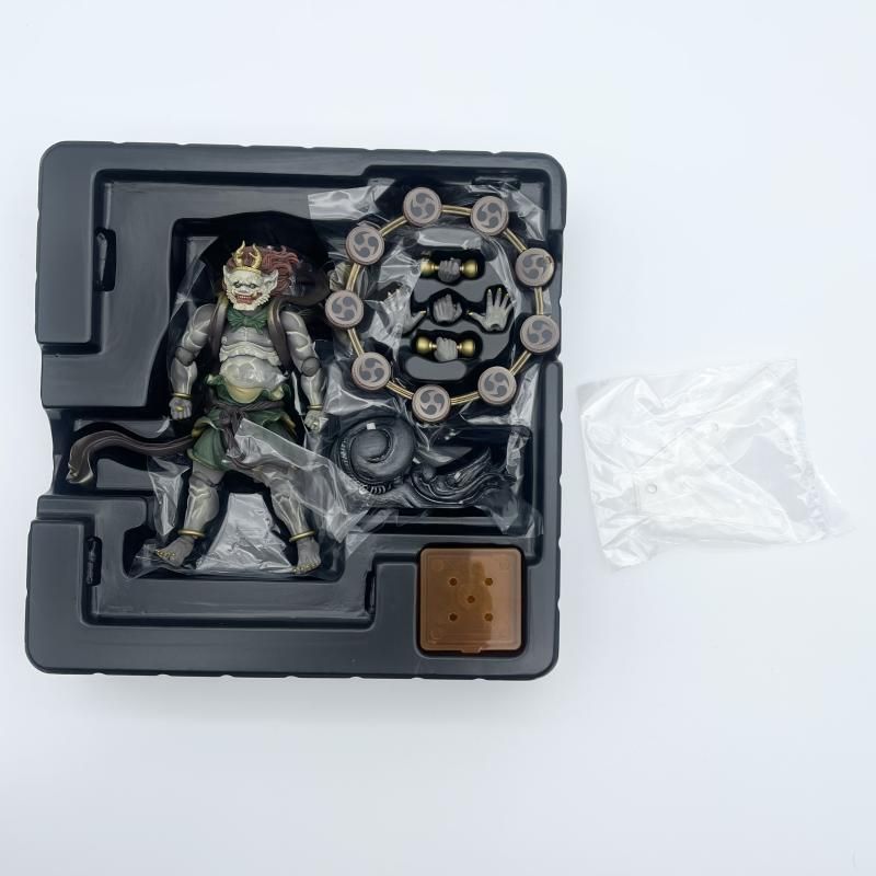中古】開封 リボルテックタケヤ 可動仏像シリーズ 010 雷神 海洋堂