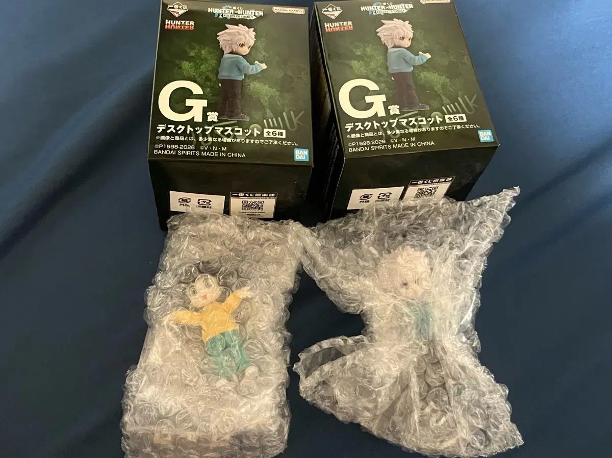 未開封/まとめ売り) HUNTER×HUNTER ゾルディック家 G賞 キルア アルカ デスクトップ