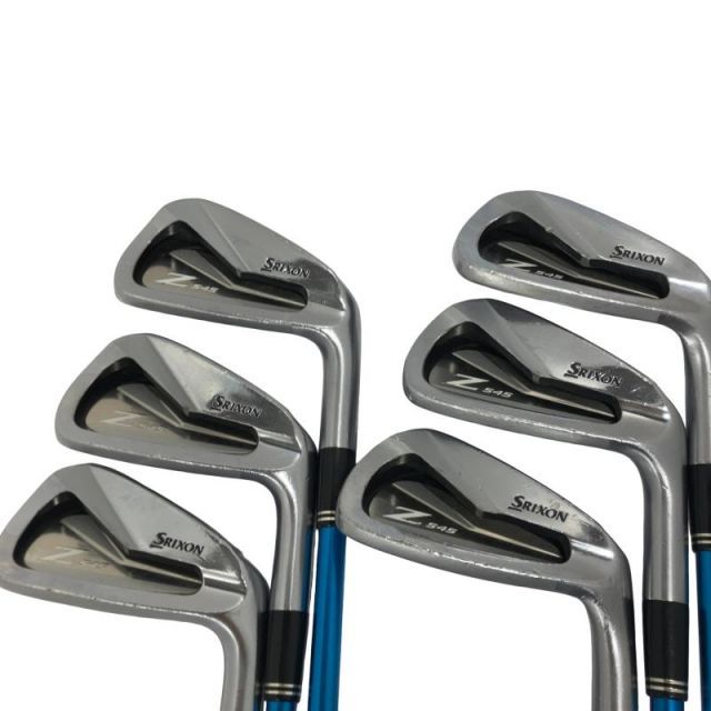 【中古】 ダンロップ SRIXON Z545 6S アイアンセット IR Miyazaki Kosuma Blue(水) Iron (フレックスS) メンズ 男性用 右利き 右用 Cランク ゴルフクラブ