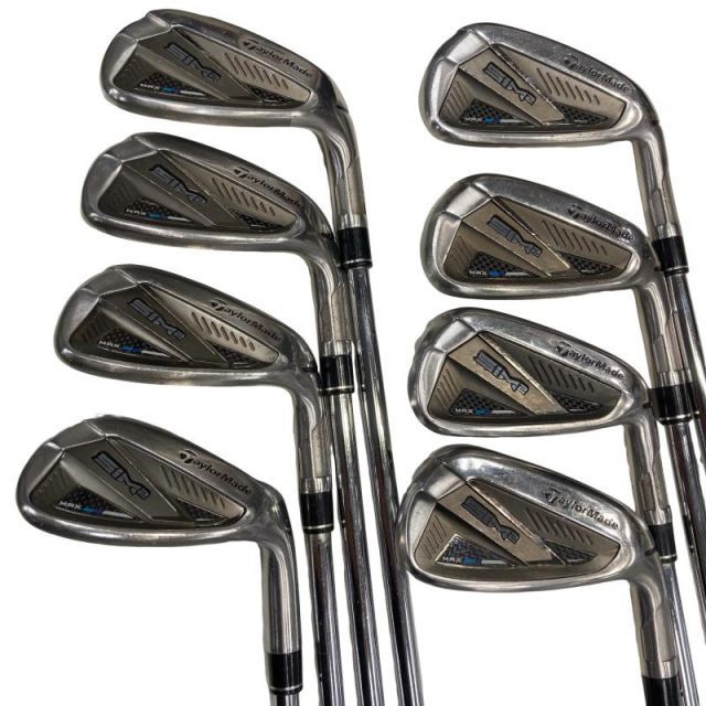 【中古】 テーラーメイド SIM2 MAX 8S アイアンセット IR KBS MAX MT85 JP (フレックスR) メンズ 男性用 右利き 右用 Cランク ゴルフクラブ