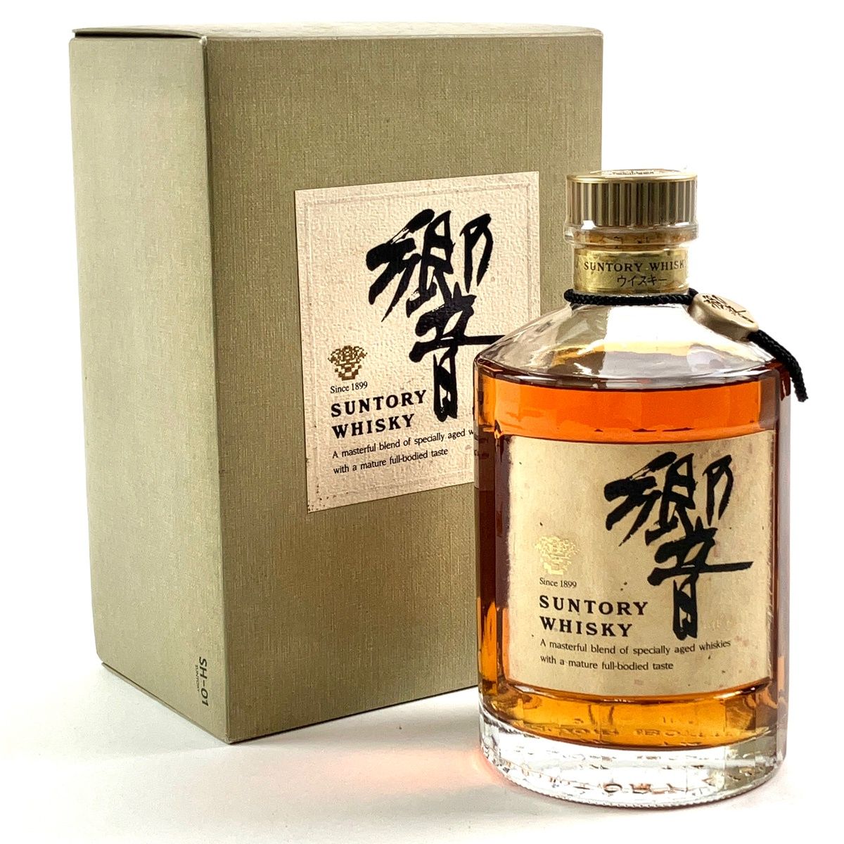 【東京都内限定お届け】 サントリー SUNTORY 響 金キャップ 裏ゴールドラベル 750ml 国産ウイスキー 【古酒】