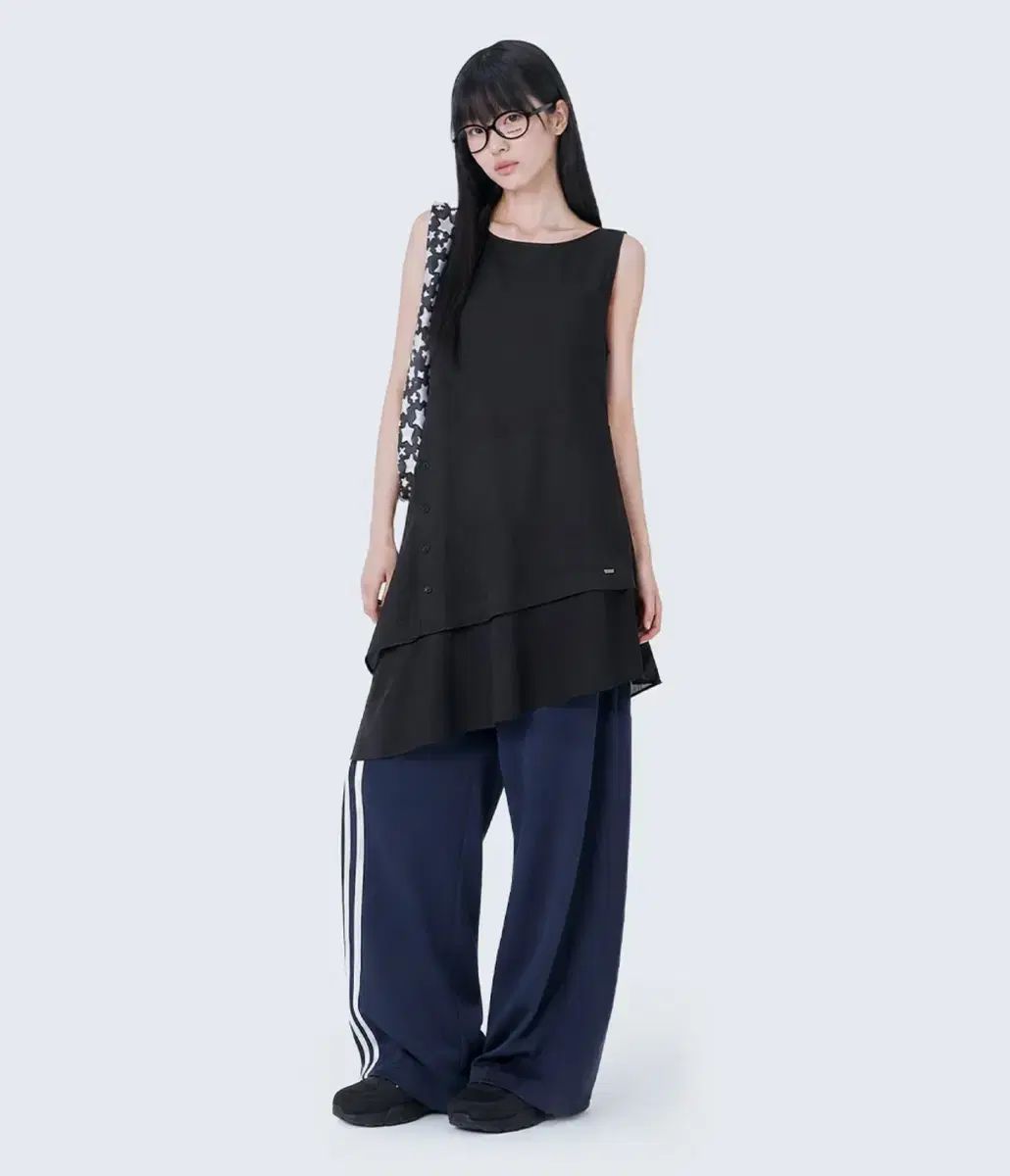ミセキ ソウル Sheer multi layered onepiece