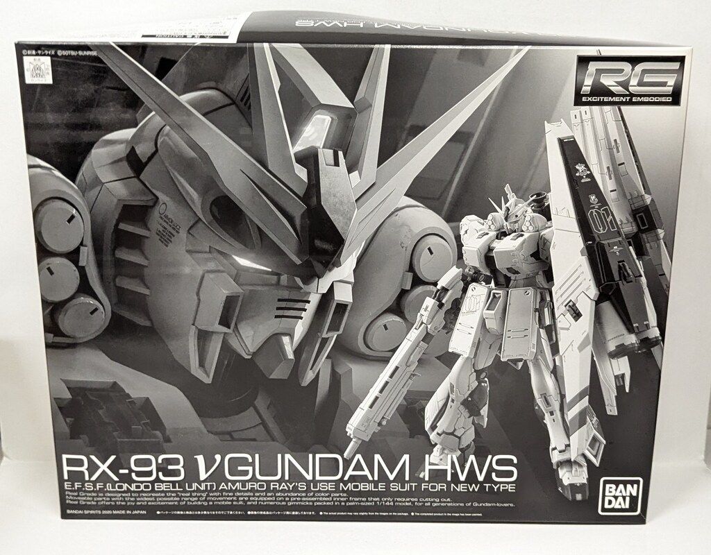 BANDAI SPIRITS RG 1/144 機動戦士ガンダム 逆襲のシャアMSV νガンダム