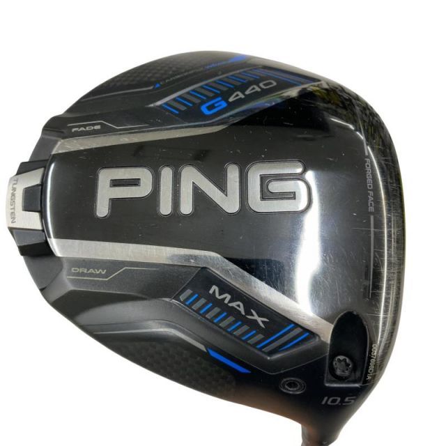 【中古】 ピン G440 MAX 10.5° ドライバー DR 純正特注シャフト (フレックスS) メンズ 男性用 右利き 右用 Cランク ゴルフクラブ
