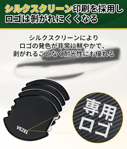 ヴェゼル 適用 改良型テープ ドアハンドル プロテクター 強粘着 VEZEL