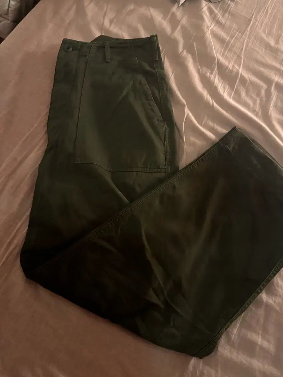 4 ブラウンヤード 22ss ファティーグ パンツ オリーブ