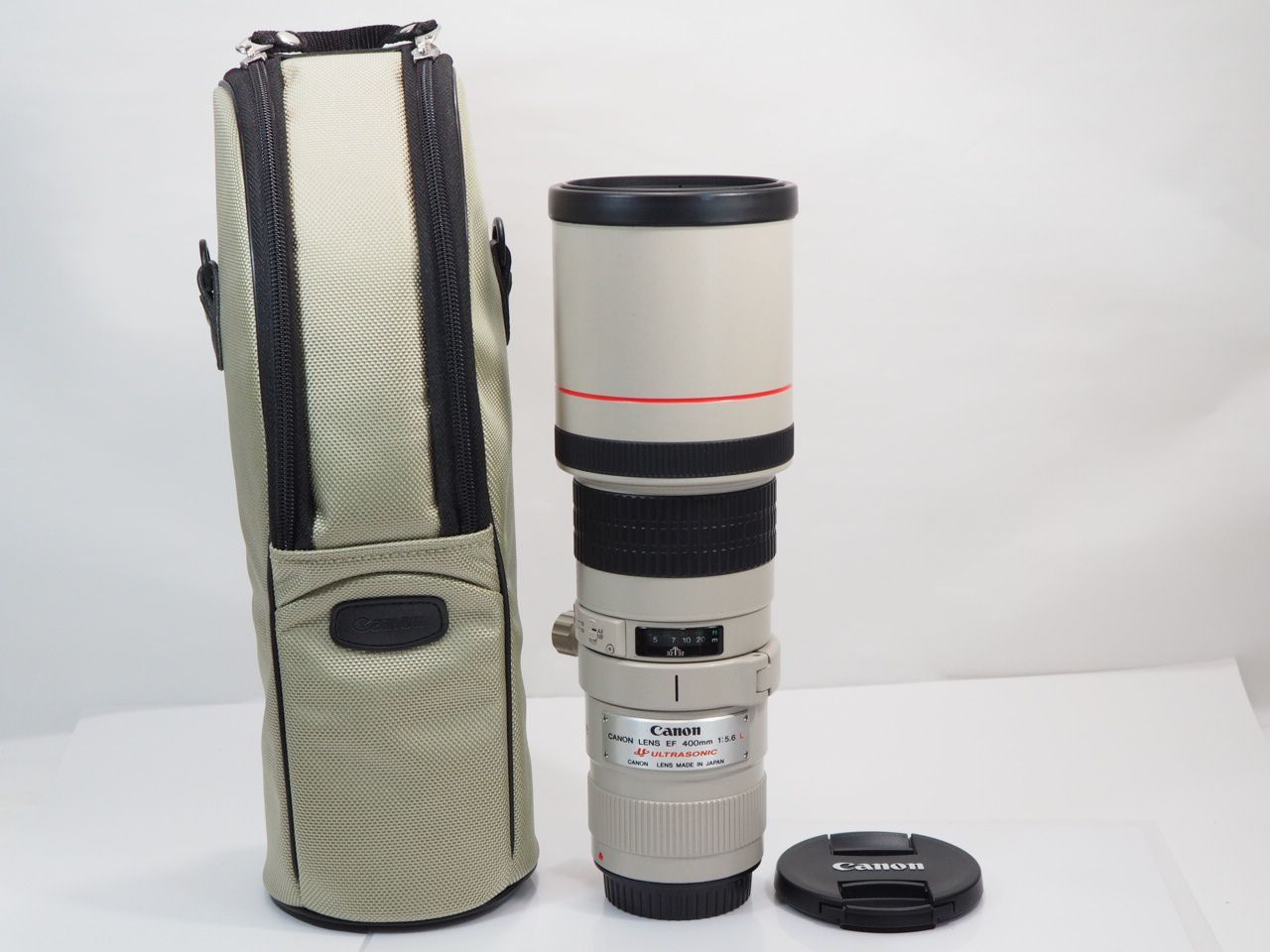 送料無料 作動確認済 【 美品 】Canon EF400ｍｍF5.6 L USM ケース 付き モータースポーツ 航空祭 鉄道 [管CN9691【 カメラの多成堂 】 54,600円