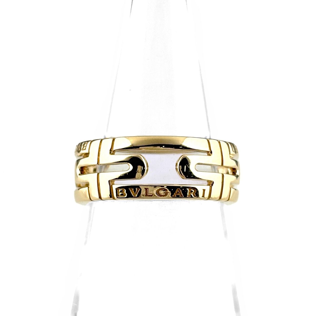 ブルガリ BVLGARI パレンテシ オープンワーク リング YG イエローゴールド 指輪 リング 11.5号 750 レディース 【中古】