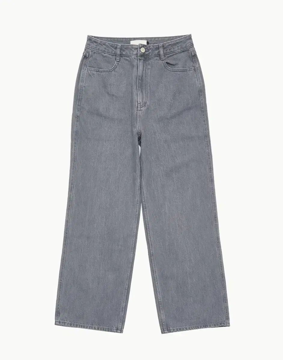 M アモーメント メンズ セミ ワイド ブーツカット DARK GREY 新品