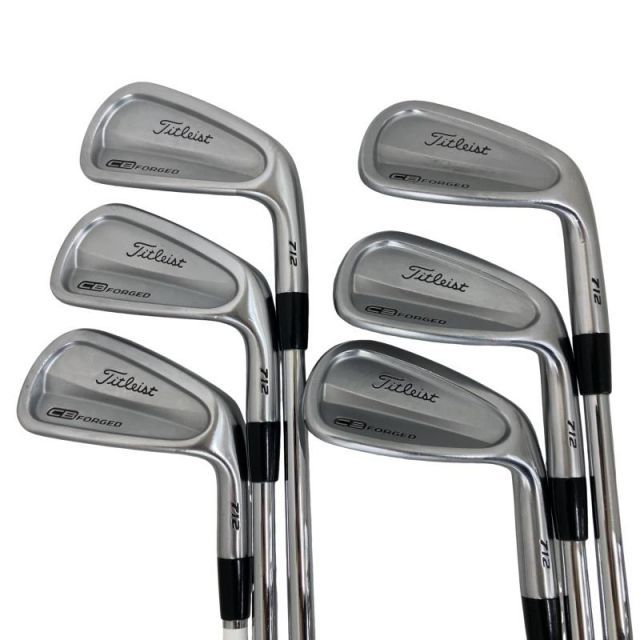 【中古】 タイトリスト Titleist CB 712 6S アイアンセット IR Dynamic Gold (フレックスS) メンズ 男性用 右利き 右用 Cランク ゴルフクラブ 19,919円