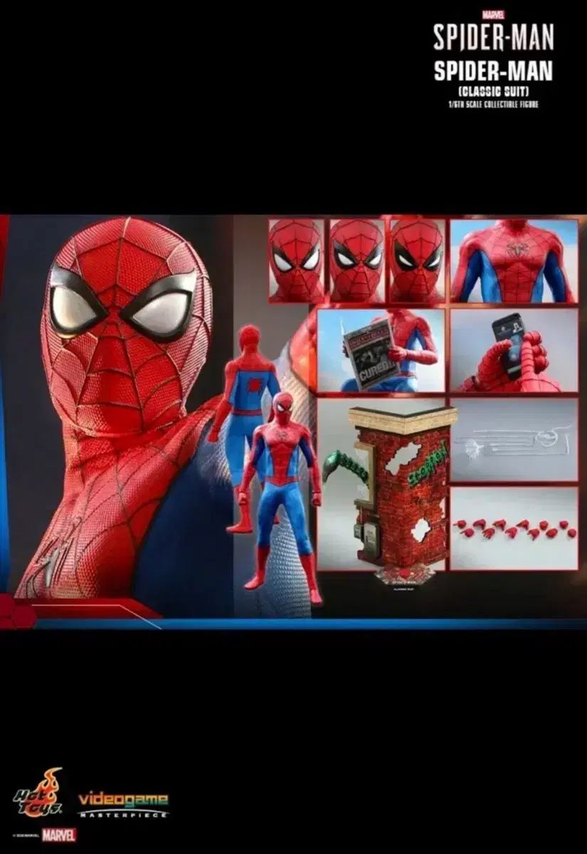 ホットトイズ MARVEL スパイダーマン Classic スーツ VGM48