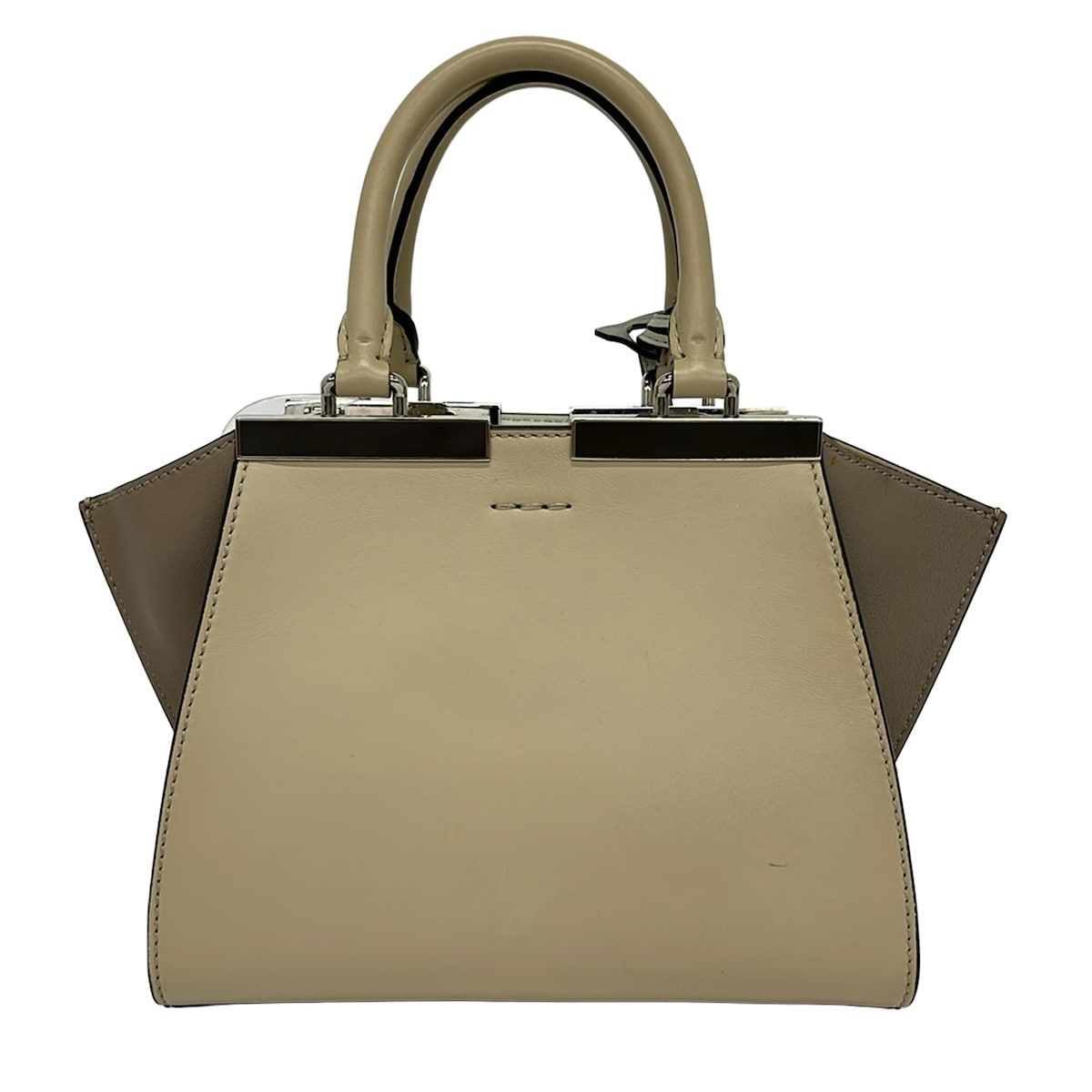 FENDI(フェンディ) ハンドバッグ プチトロワジュール 8BH333 ベージュ