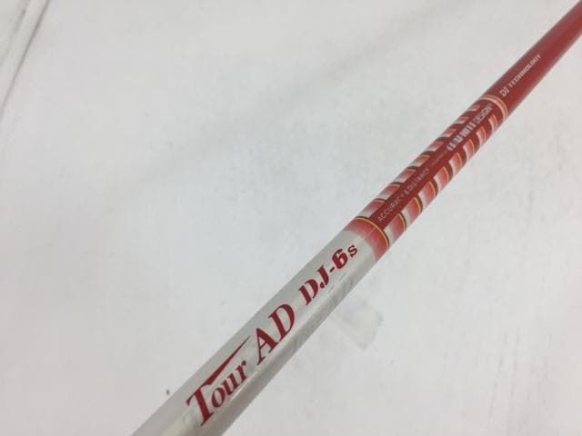 【美品】ツアーAD DJ-6X 1W シャフト テーラーメイド 旧スリーブ 返品OK 【中古ゴルフクラブ】グラファイトデザイン シャフト単品