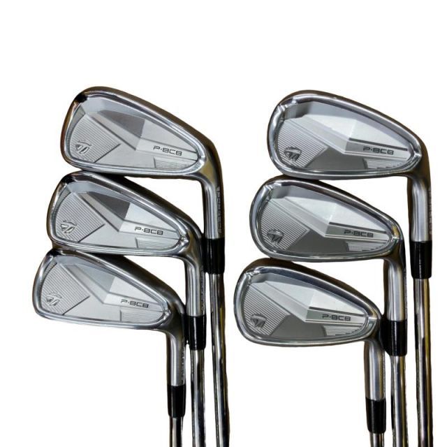 【中古】 テーラーメイド Taylor Made P・8CB(2025) 6S アイアンセット IR NS PRO MODUS3 TOUR105 (フレックスS) メンズ 男性用 右利き 右用 Bランク ゴルフクラブ