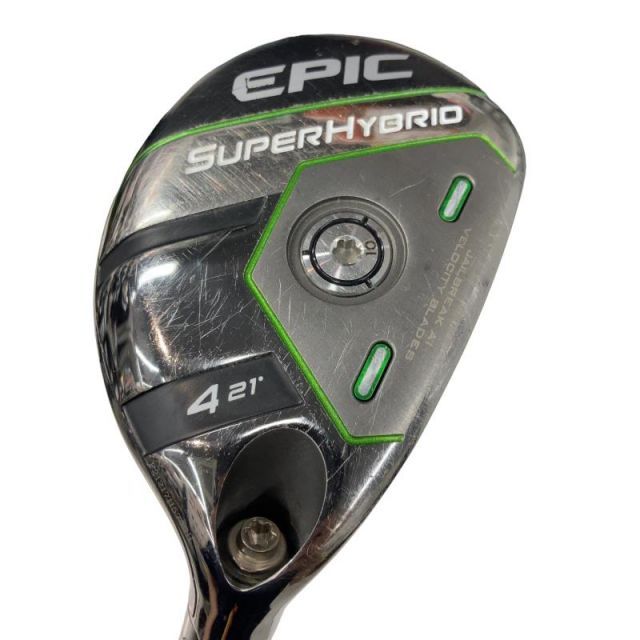 【中古】 キャロウェイ EPIC SUPER HYBRID U4 ユーティリティ UT リシャフト (フレックスその他) メンズ 男性用 右利き 右用 Cランク ゴルフクラブ