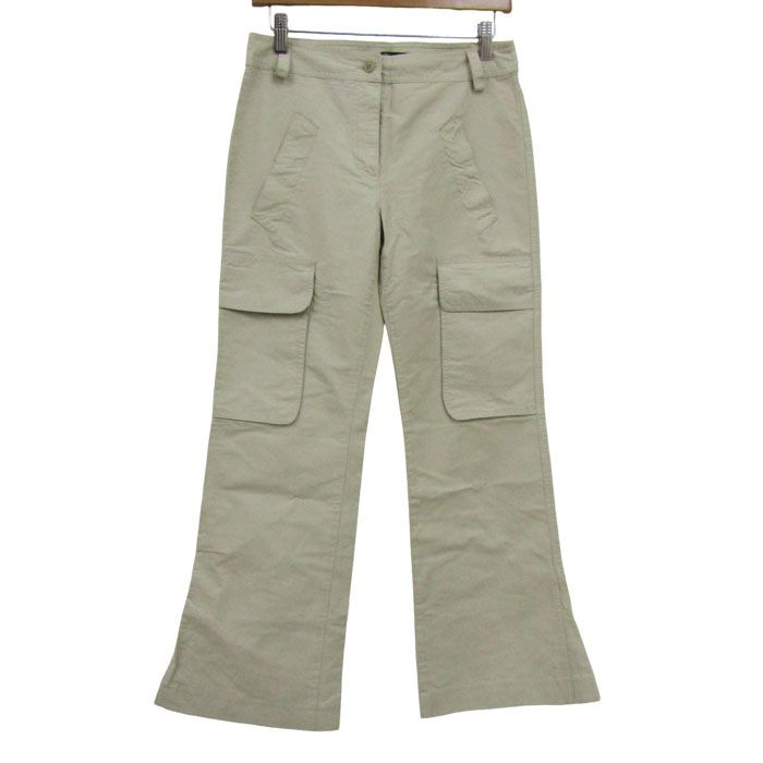 マックスマーラ カーゴパンツ ボトムス ウィークエンドライン レディース 40サイズ ベージュ MAX MARA 【中古】