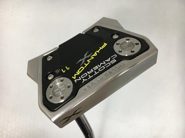 返品OK 【中古ゴルフクラブ】【美品】タイトリスト スコッティ・キャメロン PHANTOM X 11.5 (ファントムX 11.5) 2021 オリジナルスチール パター