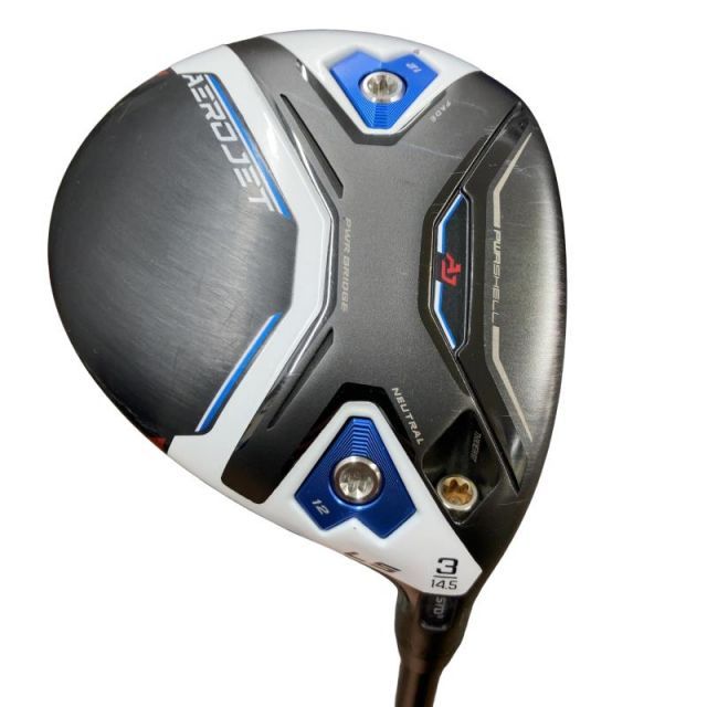 【中古】 コブラ cobra AEROJET LS 3W フェアウェイウッド FW Tour AD for Cobra(AEROJET FW) (フレックスS) メンズ 男性用 右利き 右用 Cランク ゴルフクラブ 11,667円