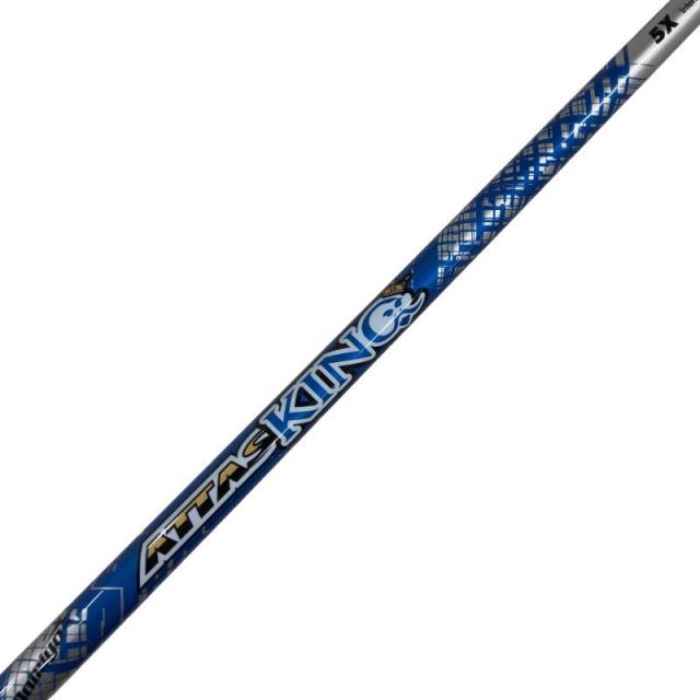 【中古】 テーラーメイドスリーブ付き(Qi4D系) マミヤドライバー用 シャフト ATTAS KING 5 (フレックスX)Bランク ゴルフクラブ