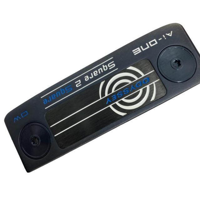 【中古】 オデッセイ Ai-ONE SQUARE 2 SQUARE DW 34インチ パター PT STROKE LAB 90 スチール (フレックスその他) メンズ 男性用 右利き 右用 Cランク ゴルフクラブ