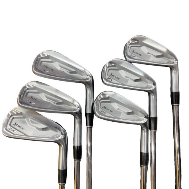 【中古】 ダンロップ SRIXON ZX7 Mk II 6S アイアンセット IR Dynamic Gold D.S.T (フレックスS) メンズ 男性用 右利き 右用 Cランク ゴルフクラブ