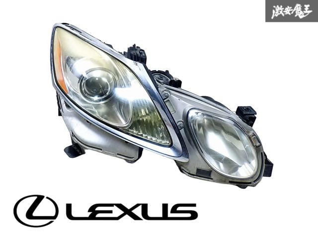 レクサス 純正 GRS191 GS HID キセノン ヘッドライト レンズ 右 右側 運転席側 KOITO 30-321 刻印30 即納