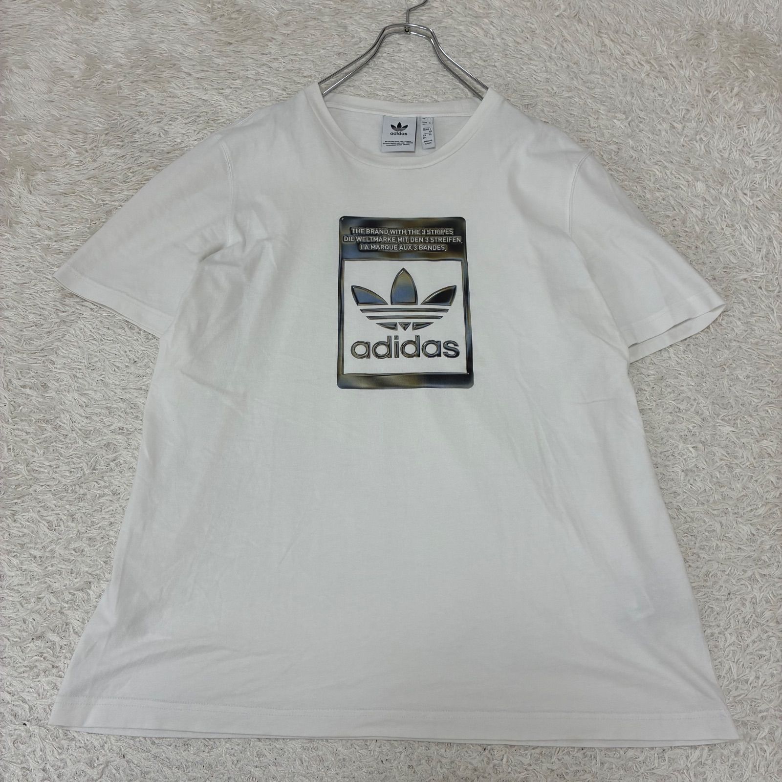 アディダス オリジナルス adidas Tシャツ 半袖 トレフォイル ロゴ XO