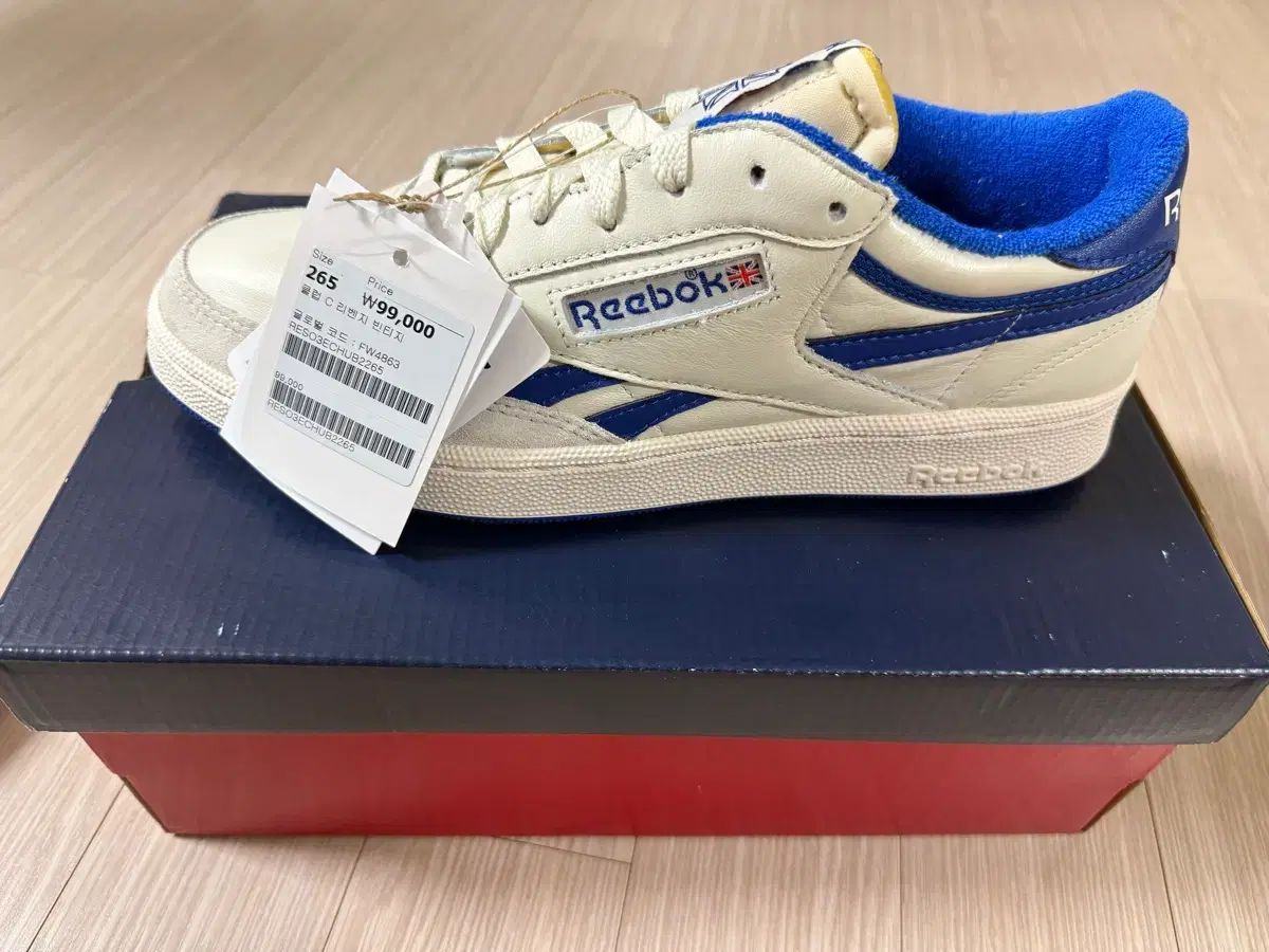 新品/タグ付き リーボック クラブ C リベンジ ヴィンテージ ブルー 265mm 8,619円