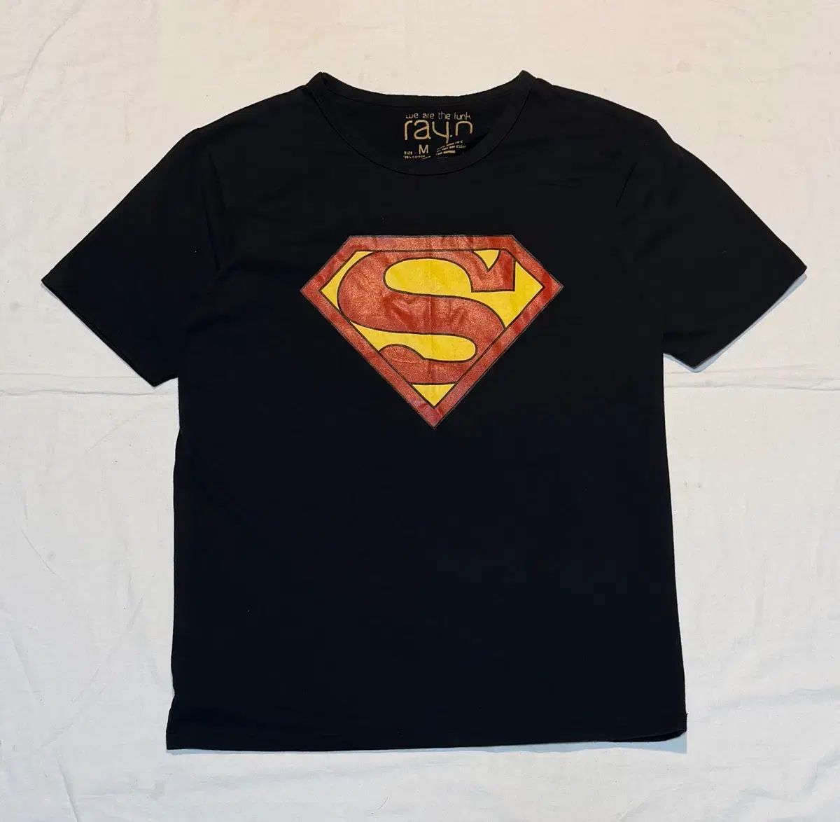 ヴィンテージ DC ワーナーブラザーズ スーパーマン Tシャツ ブラック