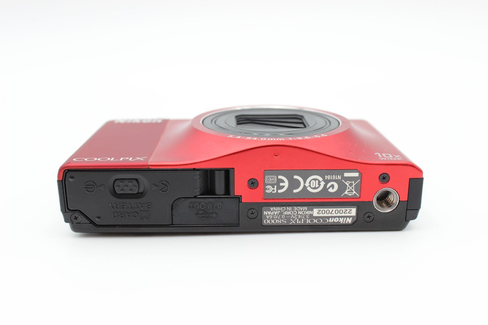 ≪並品≫ Nikon COOLPIX S8000 フラッシュレッド #20260723-0112
